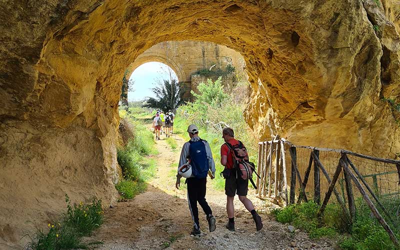 Students during the Sicily (Italy) 2022 undergraduate field course.