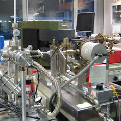 Scientific equipment in a laboratory